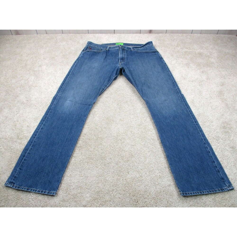 Ralph Lauren Polo Jeans Men 38 Hampton Straight Leg Blue Denim Cotton 38x32